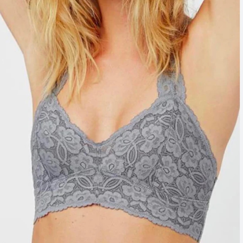 Intimately FP “Galoon” Lace Racerback Bralette, Size S